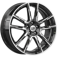 Литые диски Up107 (КС993) 6.500xR17 5x100 DIA54.1 ET45 New Diamond для Toyota Voltz