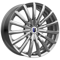 Литые диски Акцент (КС641) 5.500xR14 4x100 DIA67.1 ET39 дарк платинум Литые диски Акцент (КС641) 5.500xR14 4x100 DIA67.1 ET39 дарк платинум