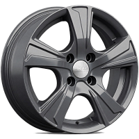 Литые диски КРИТ (КЛ241) 5.500xR14 4x100 DIA56.6 ET39 графит для Ravon