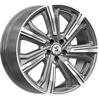 Литые диски Kleemann (КР1067) 8.500xR20 5x120 DIA65.1 ET43 Diamond gloss graphite для Volkswagen Caravelle