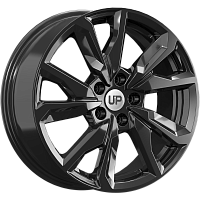 Литые диски Up114 (КС1023) 7.000xR17 5x108 DIA65.1 ET43 New Black для Volvo C70