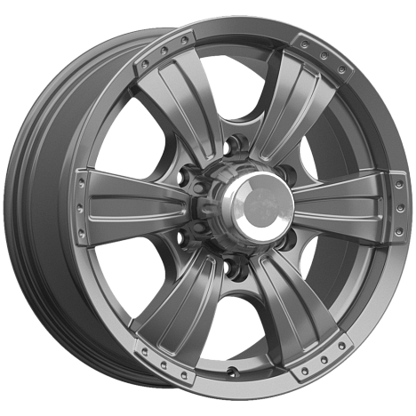 РЕЙНДЖЕР (КЛ217М) 7.000xR16 6x139.7 DIA109.7 ET30 графит РЕЙНДЖЕР (КЛ217М) 7.000xR16 6x139.7 DIA109.7 ET30 графит
