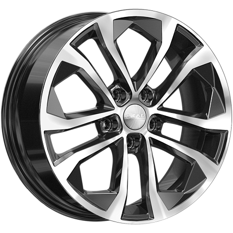 ТУКАН (КЛ356) 7.000xR17 5x114.3 DIA60.1 ET45 алмаз ТУКАН (КЛ356) 7.000xR17 5x114.3 DIA60.1 ET45 алмаз