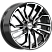 R-line (КС1235) 7.500xR18 5x108 DIA67.1 ET38 алмаз черный