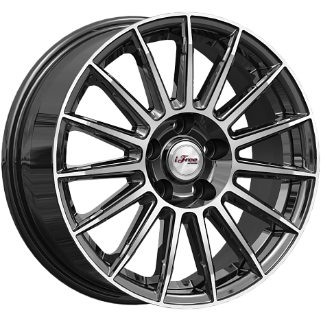 Азур (КС1052) 6.500xR16 5x108 DIA63.35 ET46 Блэк Джек Азур (КС1052) 6.500xR16 5x108 DIA63.35 ET46 Блэк Джек