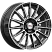 Азур (КС1052) 6.500xR16 5x108 DIA63.35 ET46 Блэк Джек Азур (КС1052) 6.500xR16 5x108 DIA63.35 ET46 Блэк Джек