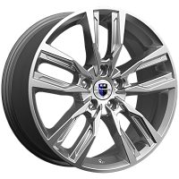 Литые диски Борэй (КС901) 8.000xR18 5x108 DIA67.1 ET42 дарк платинум для Volvo S60r