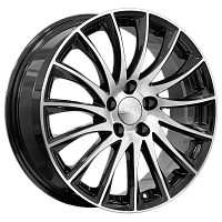 Литые диски ВАЛЕНСИЯ (КЛ282) 7.000xR18 5x114.3 DIA67.1 ET50 алмаз для Москвич