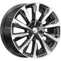 Литые диски АСТЕР (КЛ369) 8.000xR18 5x108 DIA65.1 ET42 алмаз для Citroen C4 Picasso