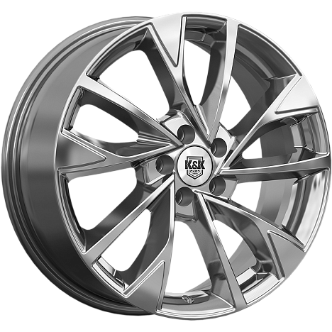 Роквуд (КС900) 7.000xR17 5x112 DIA66.6 ET50 дарк платинум Роквуд (КС900) 7.000xR17 5x112 DIA66.6 ET50 дарк платинум