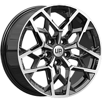 Литые диски Up110 (КС994) 7.500xR17 5x112 DIA66.6 ET38 New Diamond для KGM