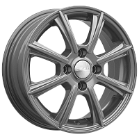 Литые диски МОНАКО (КЛ185) 5.500xR14 4x100 DIA67.1 ET43 графит для ZAZ Chance