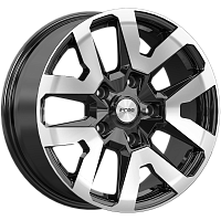 Литые диски Трикстер (Niva) (КС1170) 7.000xR17 5x139.7 DIA98 ET40 алмаз черный