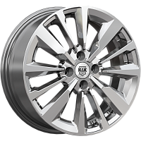 Литые диски Эрман (КС997) 6.500xR16 4x100 DIA60.1 ET37 дарк платинум Литые диски Эрман (КС997) 6.500xR16 4x100 DIA60.1 ET37 дарк платинум