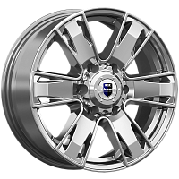 Литые диски Севенна (КС726) 7.000xR17 6x139.7 DIA67.1 ET38 дарк платинум для Mitsubishi