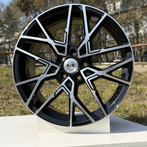 Вудроф (КС1044) 7.000xR18 5x112 DIA66.6 ET46 алмаз черный Вудроф (КС1044) 7.000xR18 5x112 DIA66.6 ET46 алмаз черный