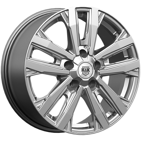 Мичиган (КС1107) 8.000xR18 5x130 DIA71.6 ET56 дарк платинум Мичиган (КС1107) 8.000xR18 5x130 DIA71.6 ET56 дарк платинум