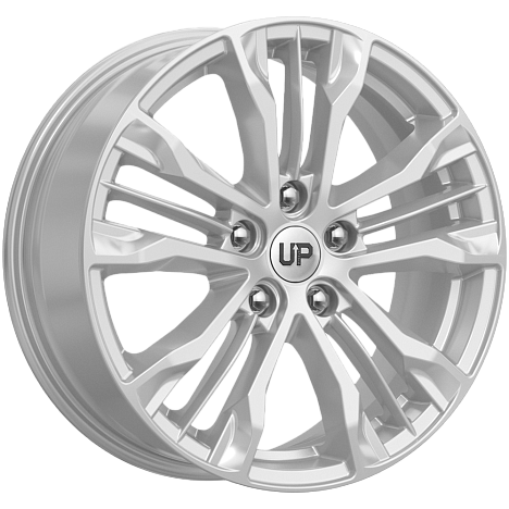 Up106 (КС991) 7.000xR17 5x108 DIA67.1 ET45 Silver Classic Up106 (КС991) 7.000xR17 5x108 DIA67.1 ET45 Silver Classic