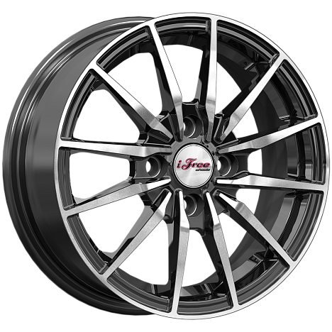 Финчер (КС1119) 5.500xR14 4x100 DIA56.6 ET39 Блэк Джек Финчер (КС1119) 5.500xR14 4x100 DIA56.6 ET39 Блэк Джек