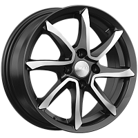 Литые диски ОСАКА (КЛ317) 6.000xR15 4x100 DIA60.1 ET40 Алмаз бархат новый для Nissan March