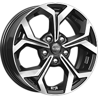 Литые диски КС878 (16_Ceed CD) (КС878) 6.500xR16 5x114.3 DIA67.1 ET50 алмаз черный для Lexus Литые диски КС878 (16_Ceed CD) (КС878) 6.500xR16 5x114.3 DIA67.1 ET50 алмаз черный для Lexus