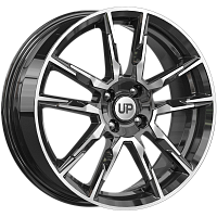 Литые диски Up107 (КС993) 6.500xR17 4x100 DIA60.1 ET43 New Diamond для Lada Vesta Sw Cross