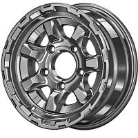 Литые диски Самур (КС1177) 7.000xR15 5x139.7 DIA98 ET15 дарк платинум