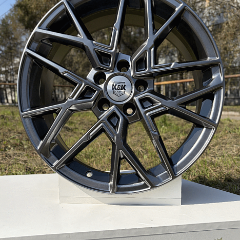 Вудроф (КС1044) 7.000xR18 5x108 DIA60.1 ET33 дарк платинум Вудроф (КС1044) 7.000xR18 5x108 DIA60.1 ET33 дарк платинум