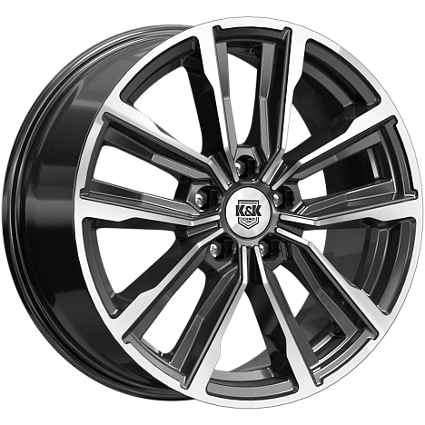 Лацио (КС964) 7.500xR17 5x108 DIA67.1 ET45 алмаз черный