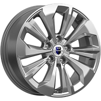 Литые диски Авиор (КС936) 7.000xR17 5x114.3 DIA67.1 ET45 дарк платинум для Geely Boyue