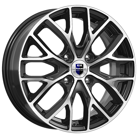 Лилиом (КС891) 6.000xR16 4x100 DIA67.1 ET40 алмаз черный Лилиом (КС891) 6.000xR16 4x100 DIA67.1 ET40 алмаз черный