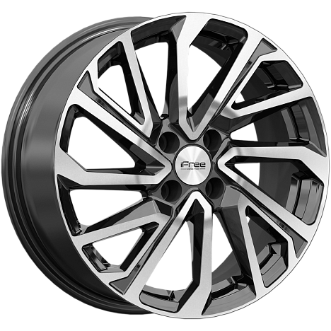 Неом (Vesta Cross/XRAY) (КС1172) 6.500xR16 4x100 DIA60.1 ET41 алмаз черный
