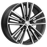 Литые диски МАНЧЕСТЕР (КЛ329) 7.500xR19 5x114.3 DIA67.1 ET35 Алмаз бархат новый для Toyota Venza
