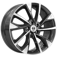 Литые диски Роквуд (КС900) 7.000xR17 5x112 DIA66.6 ET50 алмаз черный Литые диски Роквуд (КС900) 7.000xR17 5x112 DIA66.6 ET50 алмаз черный