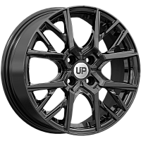 Литые диски Up124 (КС1104) 6.500xR16 4x108 DIA63.35 ET37.5 New Black для Ford Ka