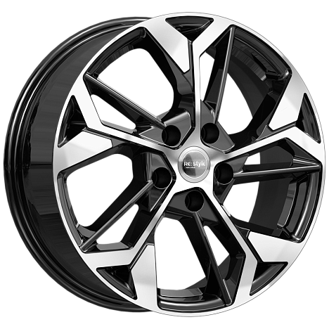 КС1062 (ZV 17_Tiguan) (КС1062) 6.500xR17 5x112 DIA57.1 ET38 алмаз черный