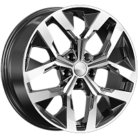 Литые диски ЛАМБЕРТ (КЛ370) 7.500xR18 5x112 DIA57.1 ET46 алмаз для Skoda Superb