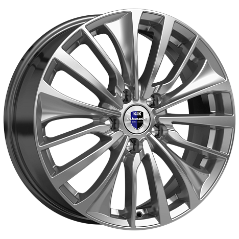 Flanker (КС1097) 6.500xR17 5x112 DIA66.6 ET49 дарк платинум Flanker (КС1097) 6.500xR17 5x112 DIA66.6 ET49 дарк платинум