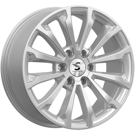 КР006 (20_Fortuner) (КР006) 8.500xR20 6x139.7 DIA106.1 ET30 Elite silver