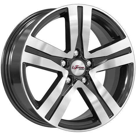 Rebel (КС913) 7.000xR17 5x108 DIA67.1 ET45 Блэк Джек Rebel (КС913) 7.000xR17 5x108 DIA67.1 ET45 Блэк Джек