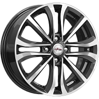 Литые диски Панган (КС938) 6.000xR16 4x100 DIA54.1 ET45 Блэк Джек для Suzuki Baleno