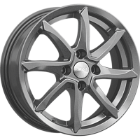 Литые диски ОСАКА (КЛ317) 6.000xR15 4x100 DIA54.1 ET46 графит для Opel