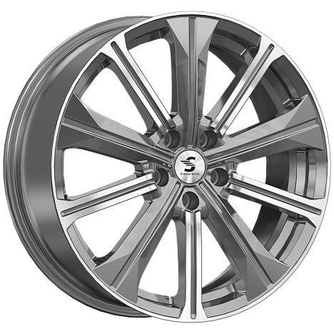 КР013 (19_Tiggo 7 Pro) (КР013) 7.000xR19 5x108 DIA60.1 ET33 Diamond gloss graphite КР013 (19_Tiggo 7 Pro) (КР013) 7.000xR19 5x108 DIA60.1 ET33 Diamond gloss graphite