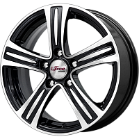 Литые диски S.U. (КС691) 6.000xR15 5x112 DIA66.6 ET43 Блэк Джек для Audi A3 Sportback