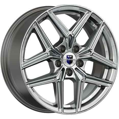 Юнион (КС1025) 7.000xR17 5x108 DIA63.35 ET50 дарк платинум Юнион (КС1025) 7.000xR17 5x108 DIA63.35 ET50 дарк платинум