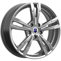 Литые диски Karrera Light (КС935) 7.000xR18 5x114.3 DIA60.1 ET35 дарк платинум для Toyota Harrier