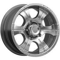 Литые диски Байконур (КС473) 7.000xR15 5x139.7 DIA110.1 ET-5 дарк платинум для УАЗ Литые диски Байконур (КС473) 7.000xR15 5x139.7 DIA110.1 ET-5 дарк платинум для УАЗ