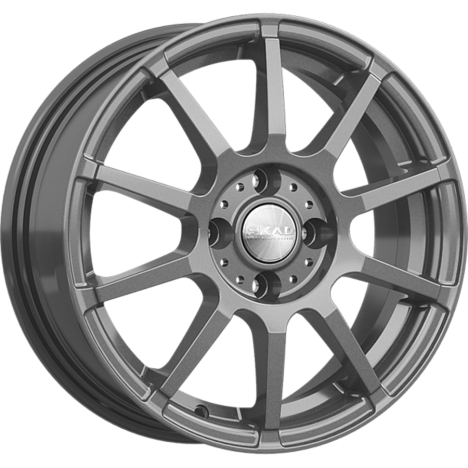 АКИТА (КЛ285) 6.000xR15 4x100 DIA67.1 ET45 графит АКИТА (КЛ285) 6.000xR15 4x100 DIA67.1 ET45 графит