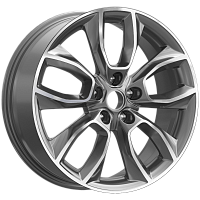 Литые диски КР001 (18_Kodiaq) (КР001) 7.000xR18 5x112 DIA57.1 ET43 Diamond gloss graphite для Jetta Литые диски КР001 (18_Kodiaq) (КР001) 7.000xR18 5x112 DIA57.1 ET43 Diamond gloss graphite для Jetta