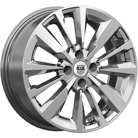 Эрман (КС997) 6.500xR16 4x98 DIA58.5 ET35 дарк платинум